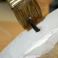 Valve for helium input
