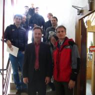 The Fraunhofer ISE visiting group