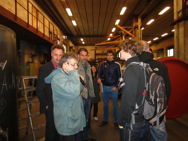 Manufacturing plant tour