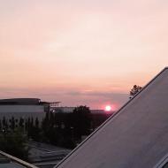 On the roof of the ZAE Bayern
