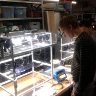 The test rigg is used by the students at the university labratory #1