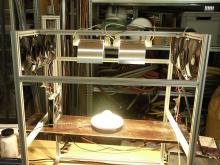 Testing the artificial sun with a pyranometer
