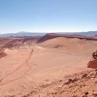 On the edge of Valle da la Luna, Chile