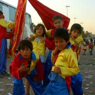 A murga group from Fiorito