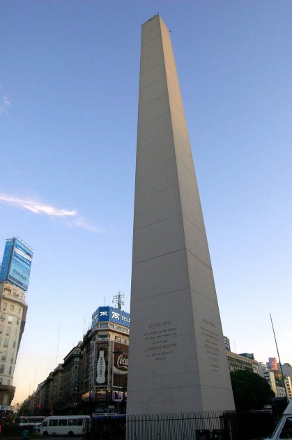 Obelisco in Buenos Aires