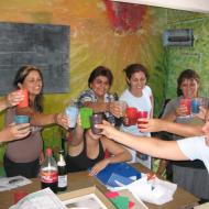 Christmas celebration with the teachers from casa de l@s nin@s