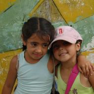 Two girls from casa de l@s nin@s